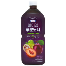 보넬드 아이엠 푸룬노니 100% NFC 착즙주스, 1개, 1L