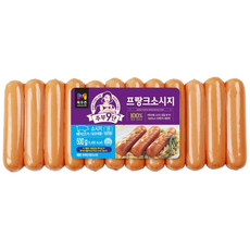 목우촌 주부9단 프랑크소시지 500g, 3개