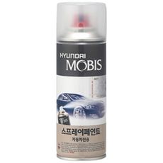 현대 순정품 아반떼AD YT3 아이언그레이 스프레이 373 자동차 차량용 도색 카페인트, YT3 아이언그레이 스프레이(모비스), 1개