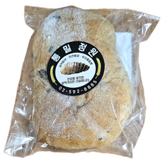 통밀정원 새싹 발아 통밀빵 올리브 치아바타 350g 국산 통밀 100% 무설탕 소화가 잘되는빵 식사대용 건강한 먹거리 무방부제 무유화제 무팽창제, 1개