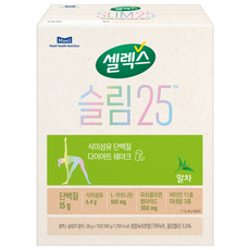 셀렉스 슬림25 말차 다이어트쉐이크, 36g, 10개