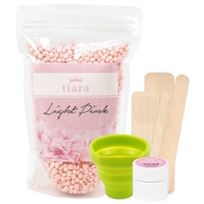 티아라 라이트핑크 왁스(셀프왁싱키트), 300g