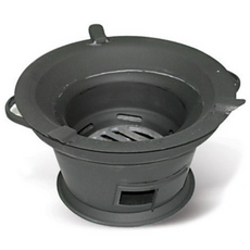 업소용 가정용 캠핑용 숯불 종로 화덕 무쇠 철 270x150mm, 종로화덕-칠, 1개