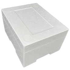 [낱개판매]3KG박스 스치로폴/스티로폼/아이스박스/택배박스/다용도 넥스팩 공장직영, 1개, 흰색