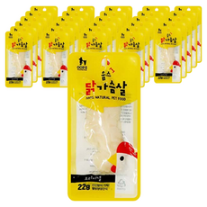 웁스 반려동물 닭가슴살 간식, 오리지널, 22g, 30개