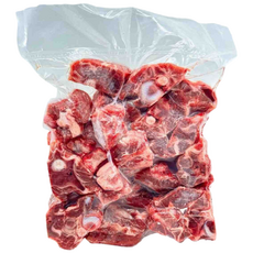 Halal Australian Lamb Neck Bones Stew Cut Rich Flavor Lamb Neck 할랄 호주 양고기 목뼈 스튜 컷 양 목뼈 국용, 1개, 1kg