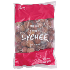 신정푸드 [최저가제품]냉동리치1kg, 1개, 1kg