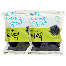 장흥무산김 착한미역 150G, 2개