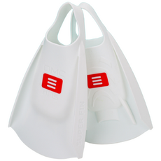 DMC 오리발 슈퍼핀 소프트 숏핀 가방포함, WHT