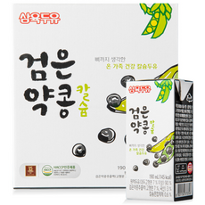 삼육 검은약콩칼슘 190ml, 32개