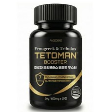 호로파 트리뷸러스 테토맨 부스터 블랙마카 남성 포뮬러, 1개, 60정