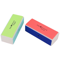 심플디자인 사각 손발톱 야스리, 1개