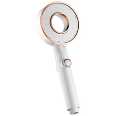 와이피 절수 증압 샤워기 헤드 3단 수압조절 쉬운 설치, 1개, 화이트