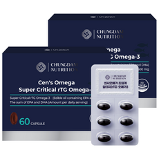 Cen's超臨界rTG Omega-3膠囊, 60顆, 2盒