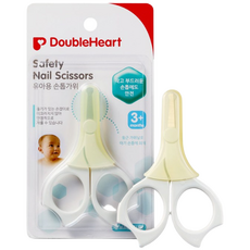 더블하트 유아전용 손톱가위, 1개