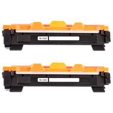 [호환] 브라더 토너 TN-1000 HL-1110 HL-1210W DCP-1510 DCP-1610W MFC-1810 1815 1910W, 2개, 검정