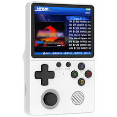 VILCORN GB350 한국어 레트로 게임기 3.5인치 휴대용 비디오 게임 플레이어 PS1 SFC GBA MAME 지원 11000개 게임 탑재, 64G