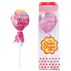 왕 츄파춥스 대형 막대사탕 화이트데이 학예회 재롱잔치 선물, 165g, 1개