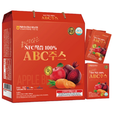 [명절 선물세트 특가] NFC 착즙 100% ABC 주스 선물세트, 30개, 70ml