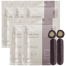 키토케토 프로틴흑미떡 단백질 7개입, 5세트, 560g