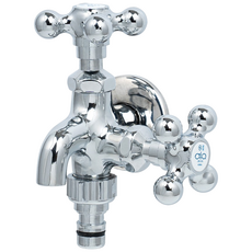 두갈래 수도꼭지 국산 양갈래 다용도, 1개