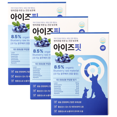 효과 빠른 아이즈핏 강아지 눈 영양제 눈물 자국 눈물량 냄새 개선 루테인 항산화 백내장, 30회분, 눈물개선/눈건강, 3세트