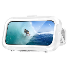 JUST PICK 360度旋轉浴室防水手機殼支架, 1個, 混合顏色