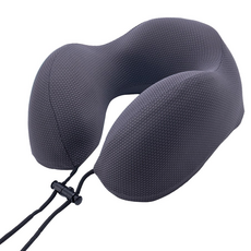 Skapendy 목베개 기내용 여행용 경추 메모리폼 목쿠션, 블루