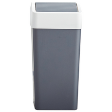 CS Living 居家垃圾桶 10L, 灰色的, 1個