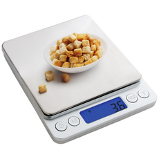 레토 초정밀 1kg 0.1g 디지털저울 주방저울 계량저울 LKS-S01O, 화이트