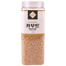 정품 카무트 쌀 고대곡물 호라산 브랜드 밀 1kg, 1개