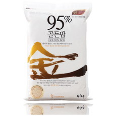 고시히카리 부드러운 프리미엄 현미 골든밥 95%, 4kg