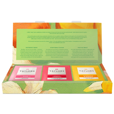TAYLORS 泰勒茶 綜合茶包禮盒, 玫瑰檸檬口味+柑橘生薑口味+玫瑰果大黃茶口味, 1組