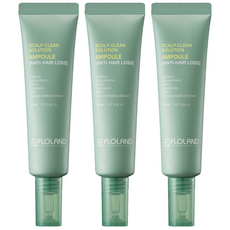 FLOLAND 強健髮根頭皮淨化液, 3條, 30ml