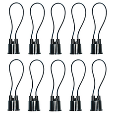 방수 소켓 E26 램프 조명 소켓, 10개