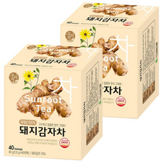 우리차 돼지감자차, 1g, 40개입, 2개