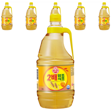 오뚜기 2배 양조식초, 1.8L, 6개