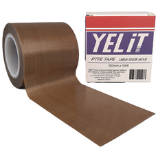 옐릿 테프론 방열 유리섬유 내열테이프 50mm 10M, 1개