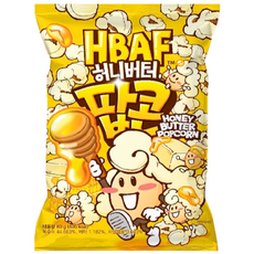 바프 허니버터 팝콘, 80g, 12개