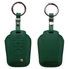 트니르 천연 소가죽 쌍용 호환 자동차 키케이스 키링 키홀더 코란도스포츠 렉스턴 티볼리 체어맨 차량용품, 쌍용B타입, 그린