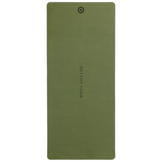 YOTTOY KOREA 요토이 이중 세균 억제 미끄럼방지 리얼 TPE 프리미엄 항균 요가매트 스탠다드, 1개, 그린