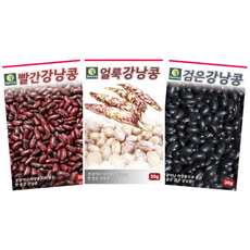 주주씨앗 비덩굴 강낭콩 씨앗 3종 / 얼룩 강낭콩 검정 강낭콩 빨강 강낭콩 / 왜성종 얼룩이 콩 종자 씨 검은색 검은 비넝쿨 키작은, 비덩굴강낭콩3종세트, 1개