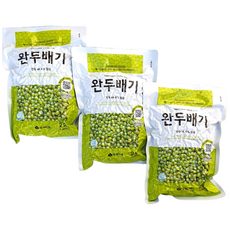 대두식품 완두배기, 2kg, 3개