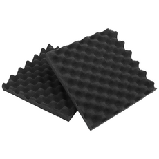 계란판방음재 흡음 방음 소음 소리 감소 연습실 방음시설 흡음 보드, 500X500X50(비접착), 4개