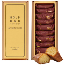 [신라명과] 휘낭시에골드선물세트 9개입 (쇼핑백 증정), 1개, 252g