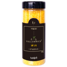 바비조아 유기농 옐로 라이스 강황쌀, 450g, 1개