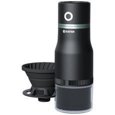 기어트론 전동 커피 그라인더 휴대용 자동 원두 핸드드립, 블랙 (GTPGCS20B-KR)