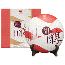 TAETEA 大益茶 甜醇普洱熟茶茶葉, 300g, 1入, 1個