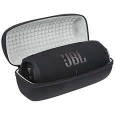 JBL Charge6 차지6 무선 블루투스 스피커 휴대용 보호 케이스 하드 파우치 수납 가방 커버, 블랙, JBL-C6-Case