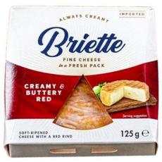 브리에뜨 브리치즈 와인안주 버터리 레드, 2개, 125g